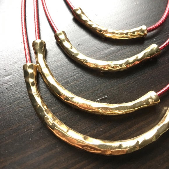 Layered statement necklace - Picture 2 of 5